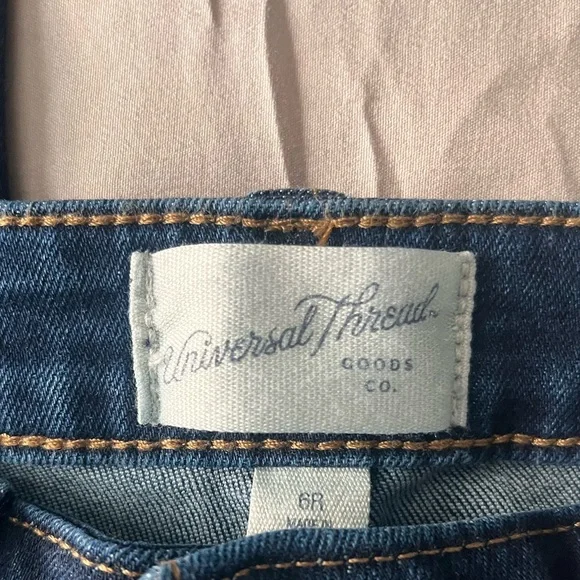 Universal Thread Dark Indigo Flare Jeans - Picture 10 of 16